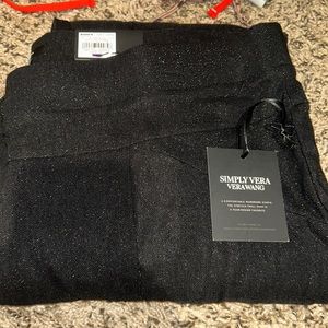 Black Sparkle, Simply Vera, Vera Wang Skinny Mid-Rise Jeggings
